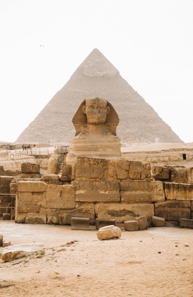 Full-Day Giza Pyramids &amp; Grand Egyptian Museum Tour