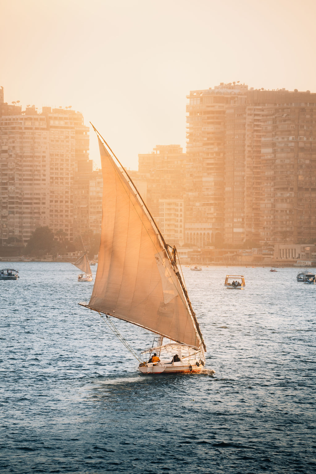 Nile Felucca Ride at Sunset