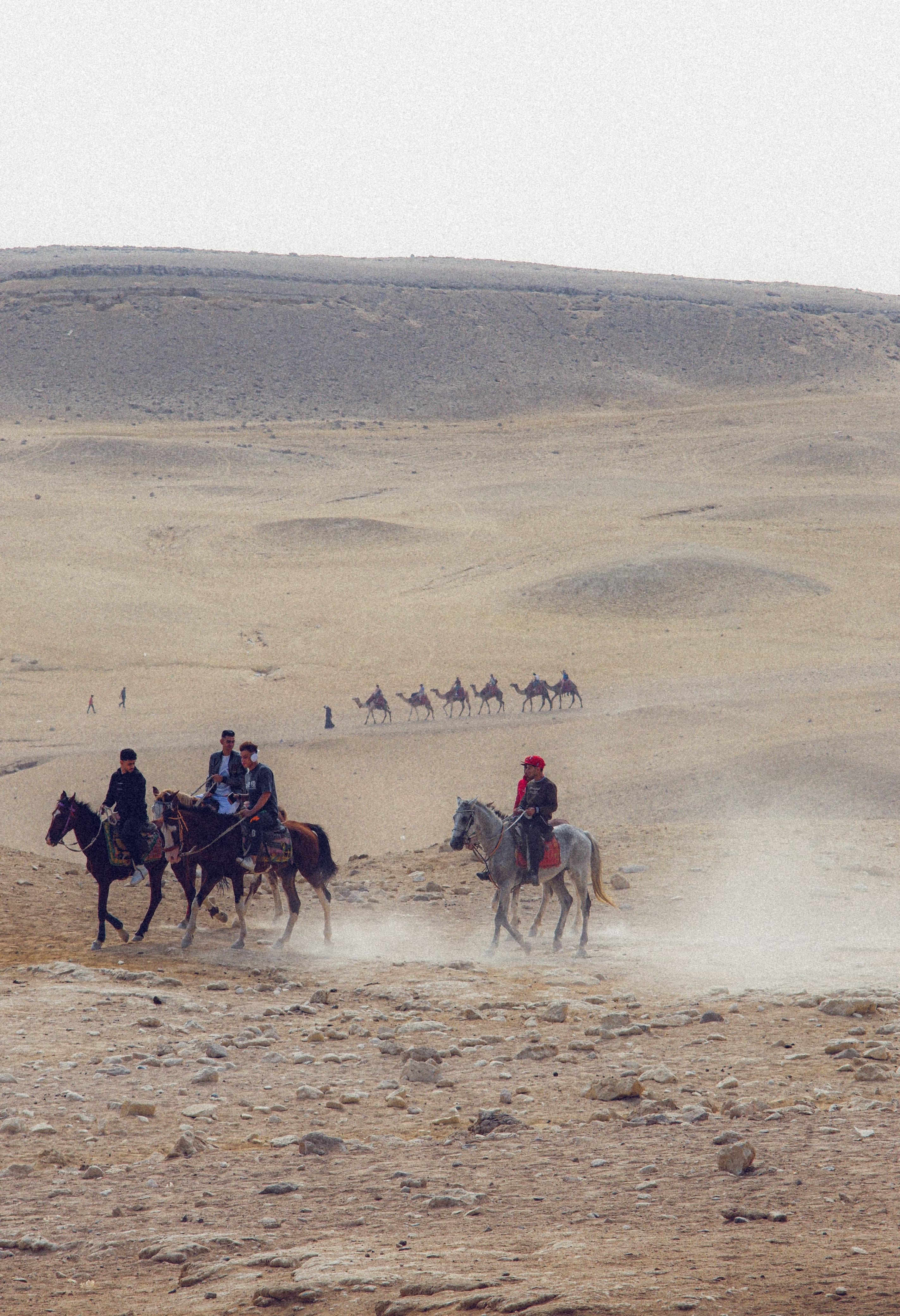 Horse Riding at the Giza Pyramids